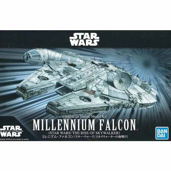 Bandai Hobby Star Wars 1/144 Millennium Falcon (The Rise of Skywalker) Adventure Character Articulated Joints
