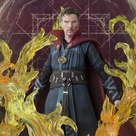Loyal Customer Bandai Tamashii Nations S.H.Figuarts Doctor Strange & Burning Flame Set