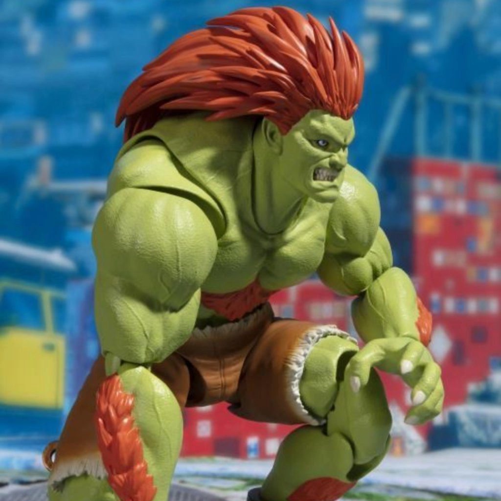 Bandai Tamashii Nations S.H.Figuarts Street Fighter Blanka Realistic Sculpture