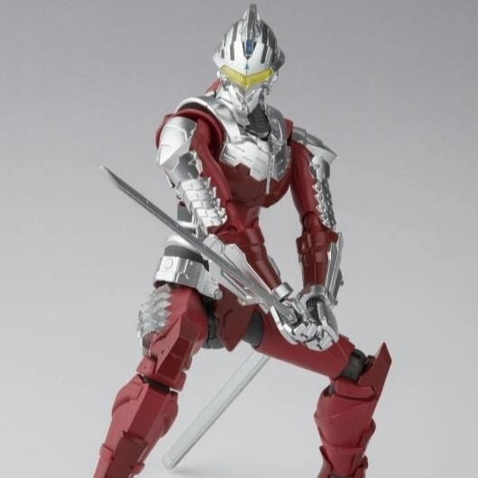 Shelving Decoration Anime Statue Bandai Tamashii Nations S.H.Figuarts ULTRAMAN THE ANIMATION Ultraman Suit Ver 7