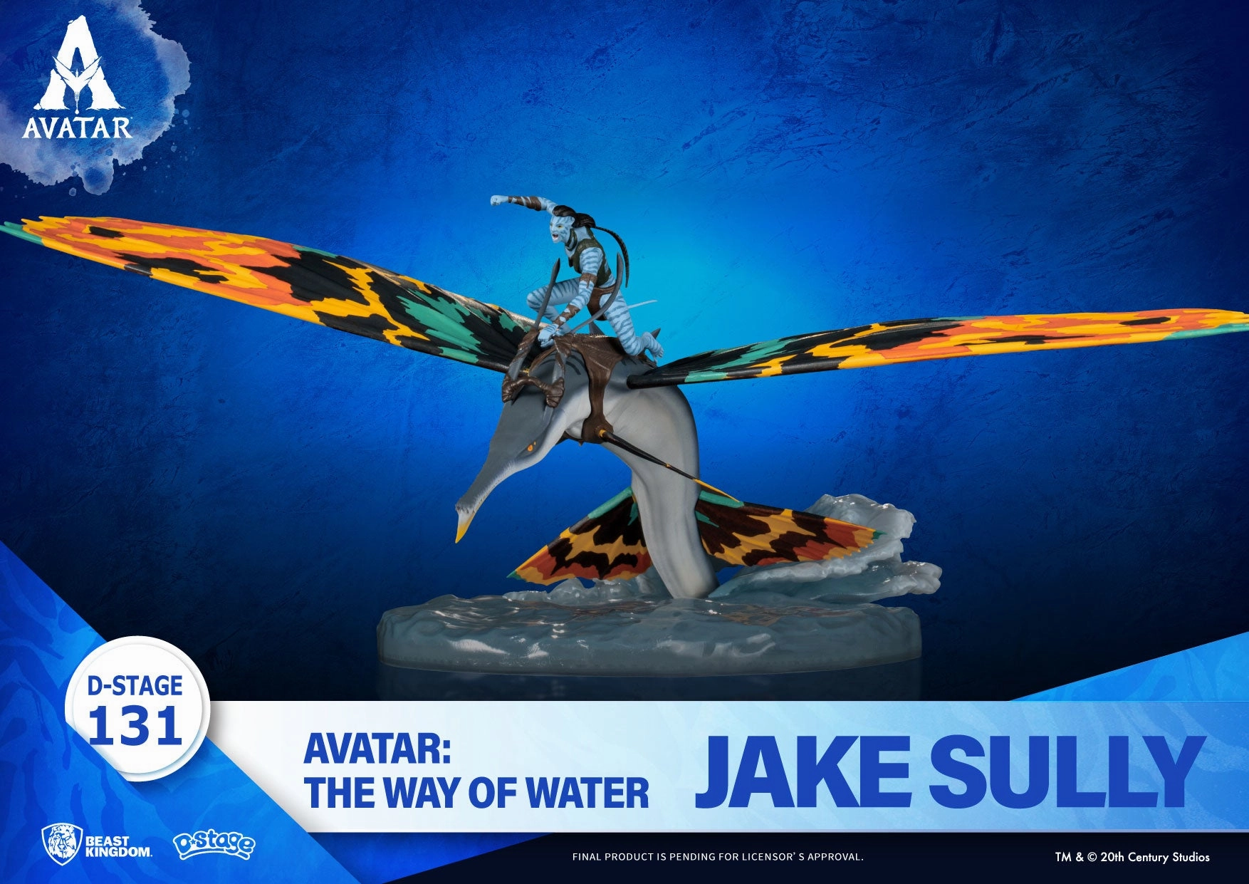 Deity Statue Top Rated Beast Kingdom Avatar 2 Jake Sully PVC Diorama Statue