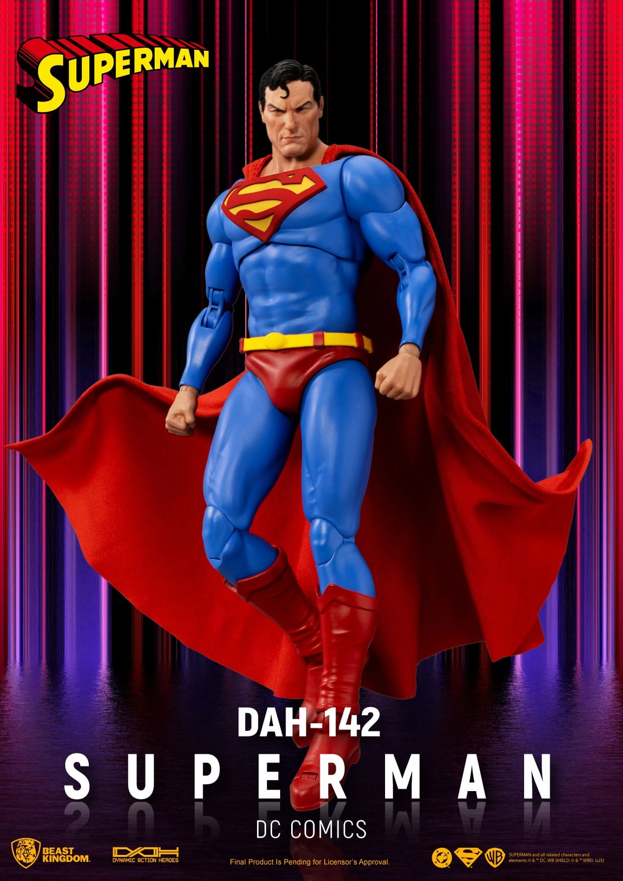 Beast Kingdom DC Comics Dynamic 8ction Heroes Superman 1/9 Action Figure Pop Vinyl