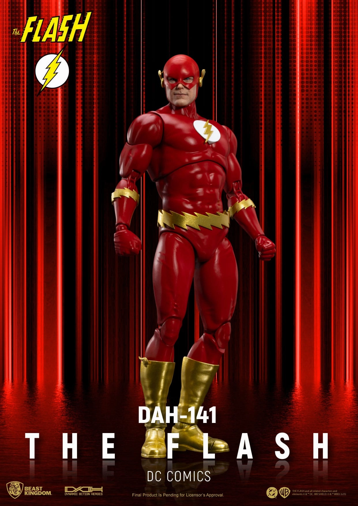 Beast Kingdom DC Comics Dynamic 8ction Heroes The Flash 1/9 Action Figure Factory Direct