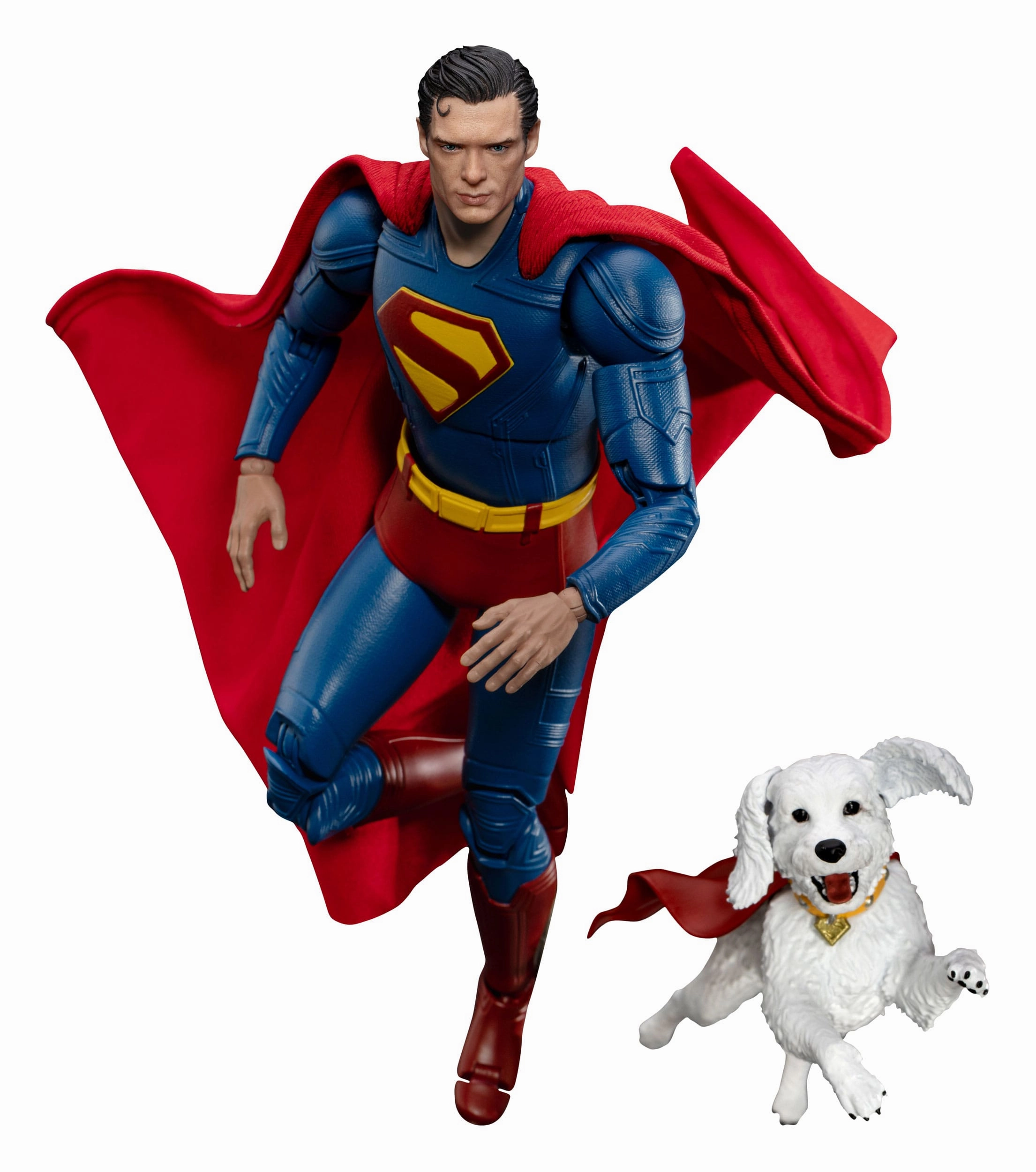 Beast Kingdom Superman (2025) Dynamic 8ction Heroes Superman & Krypto Action Figure Fantasy Creature Modern Icon