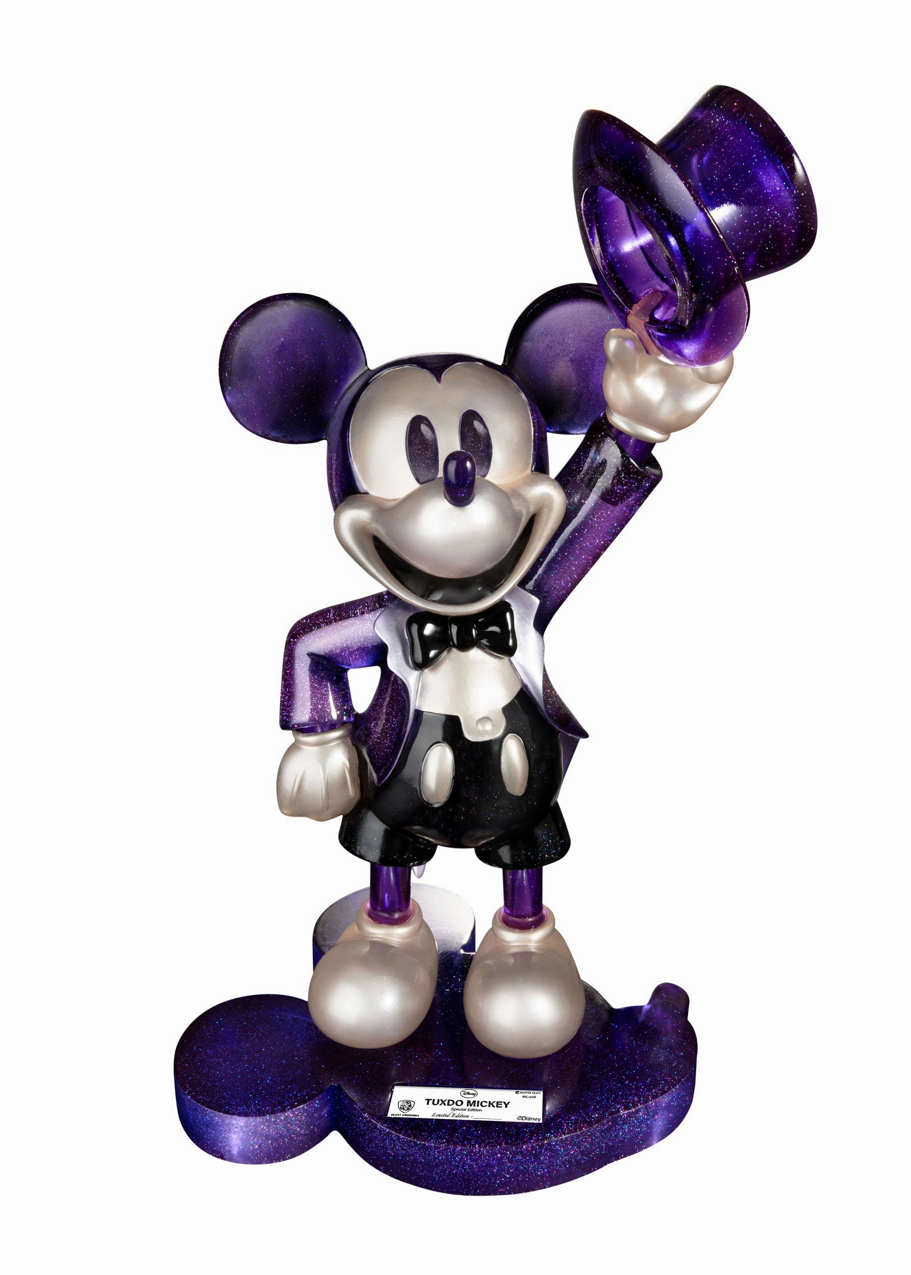 Personalized Card Pop Culture Beast Kingdom Tuxedo Mickey Starry Night Version (Special Edition) - Mickey Mouse - MC-008SP - Master Craft Collectible Statue