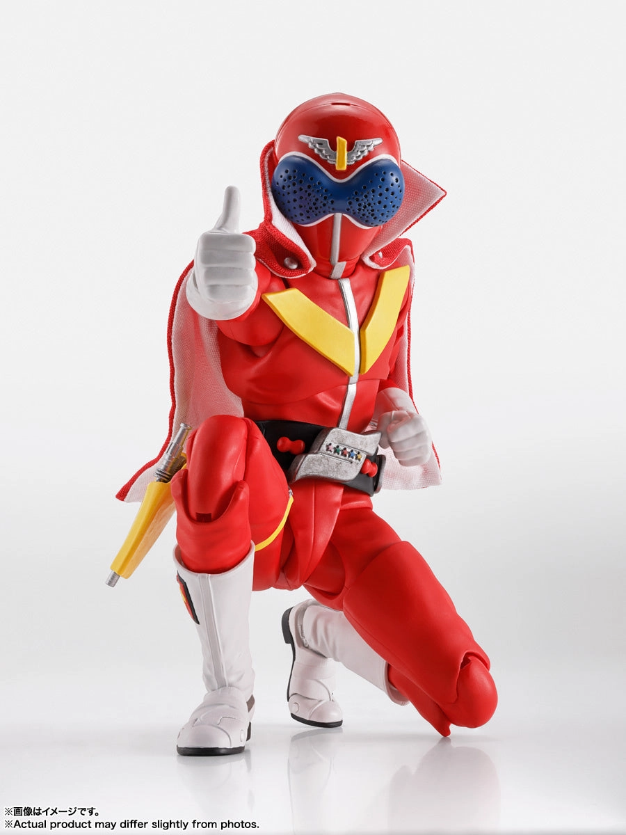 Chibi Product Creative Display S.H.Figuarts (SHINKOCCHOU SEIHOU) Akarenger Super Sentai 50th Anniversary Ver.