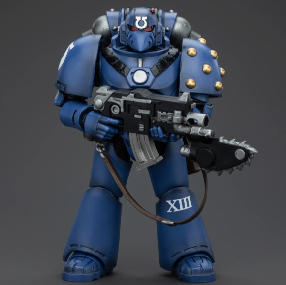 Vinyl Merchandise Forest Creature WARHAMMER Ultramarines MK VI Tactical Squad Legionary with Bolter& Chainblade