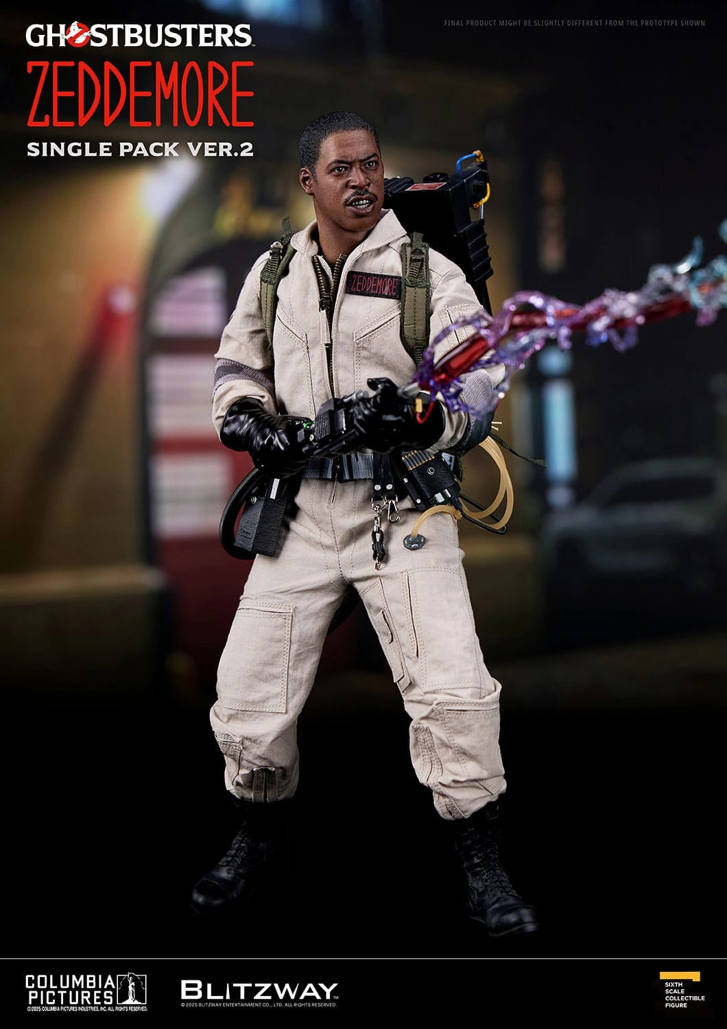 Blitzway Ghostbusters Winston Zeddemore Ver. 2 Premium UMS 1/6 Action Figure Designer Art Character Item