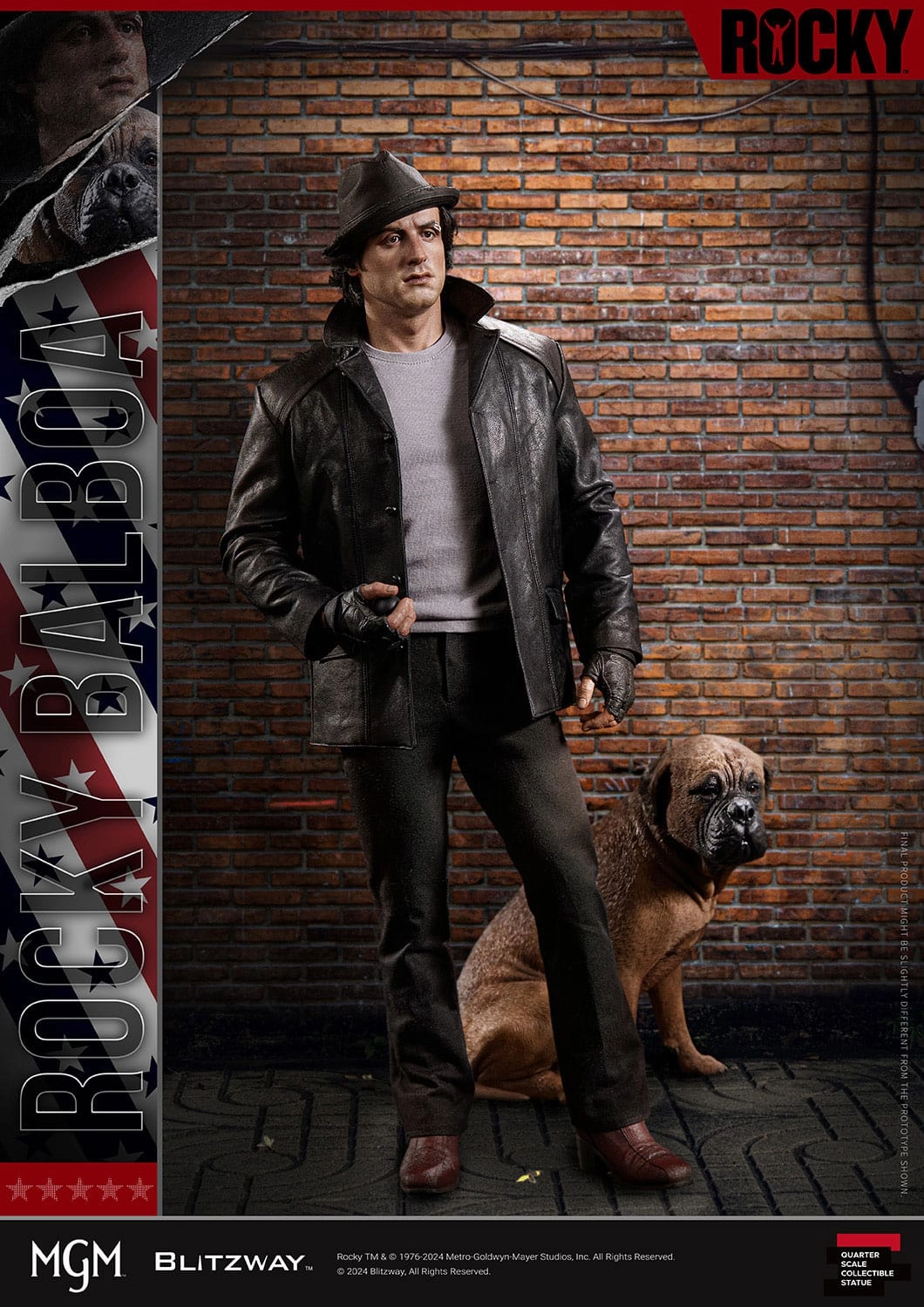 Designer Collection Blitzway Rocky (1976) Superb Scale Rocky 1/4 Statue