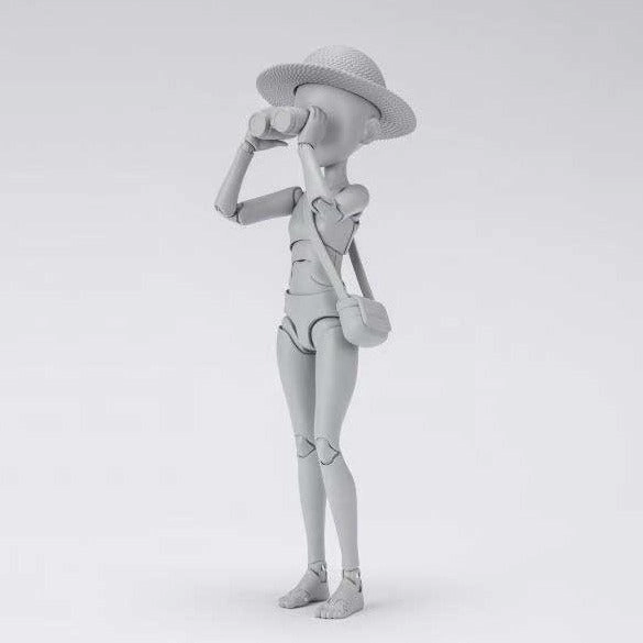 Body Chan -Ken SugimoriI- Edition DX Set (Gray Color Ver.) S.H.Figuarts Valentine Gift PVC Collectible