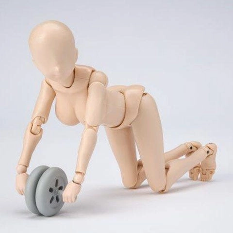 Vinyl Sculpture Body Chan -Kentaro Yabuki- Edition DX SET (Pale Orange Color Ver.) S.H Figuarts