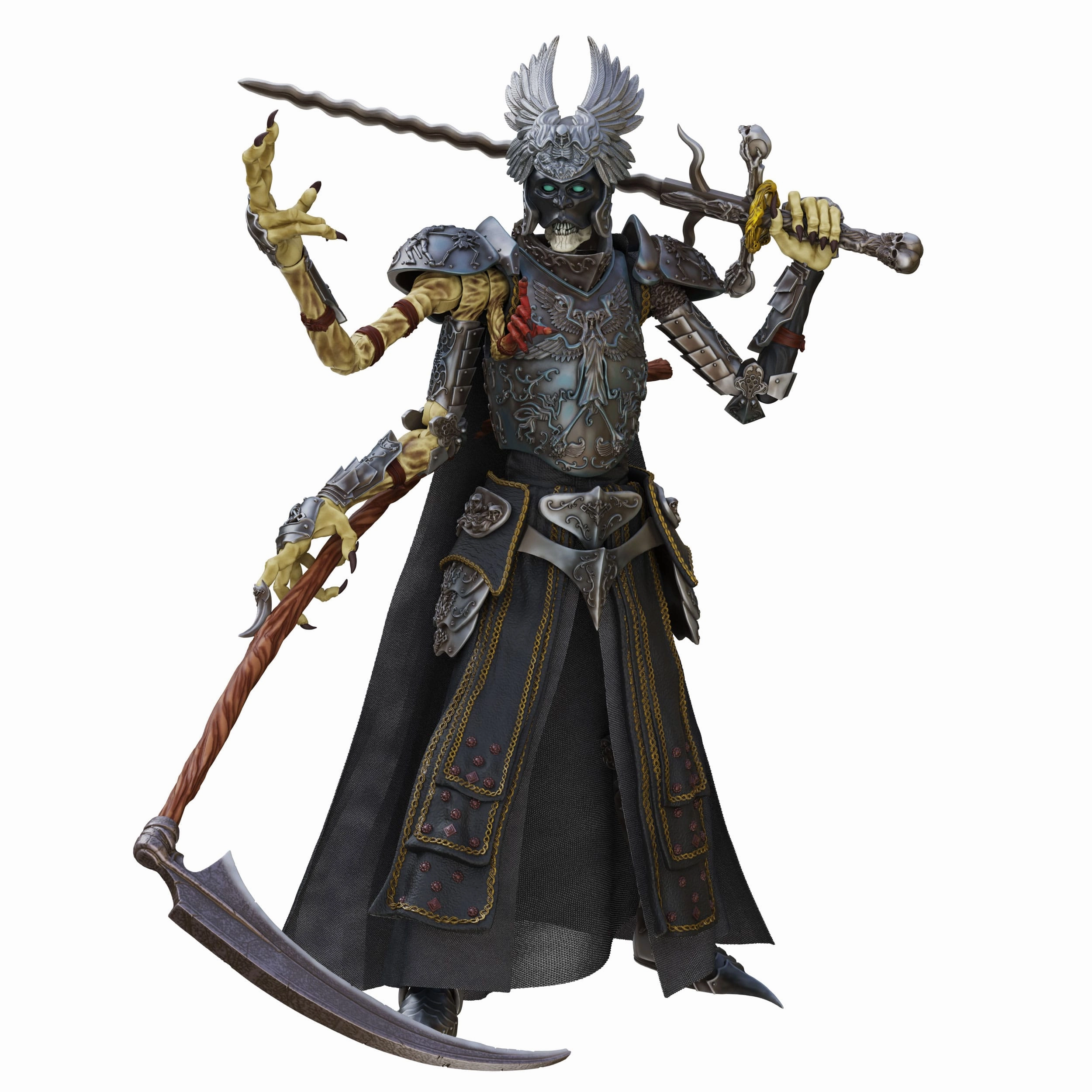 Luxury Gift Boss Fight Studio Court of the Dead Demithyle: Exalted Reaper General 1/12 Action Figure