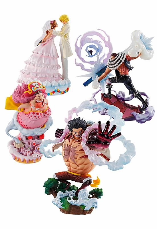 ONE PIECE MEGAHOUSE LOG BOX RE BIRTH LIMITED BOX SET WHOLE CAKE ISLAND Ver. Robot Display