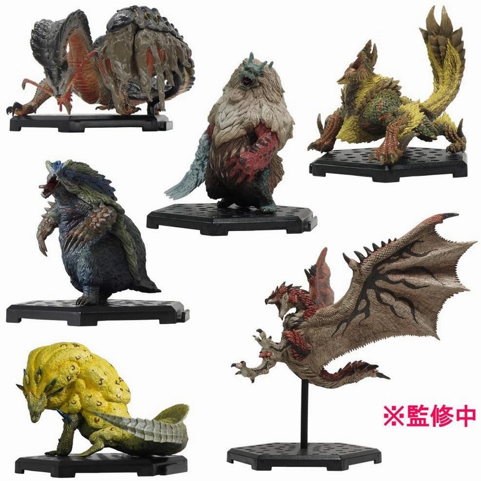 Capcom Figure Builder Monster Hunter Standard Model Plus Vol.20 (Set of 6) Vinyl Piece Mid Century