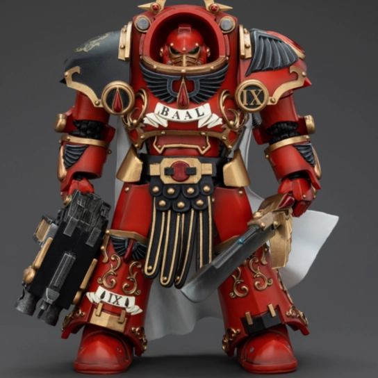 Archival Quality Limited Toy WARHAMMER Blood Angels Legion Praetor in Tartaros Terminator Armour (Reissue)