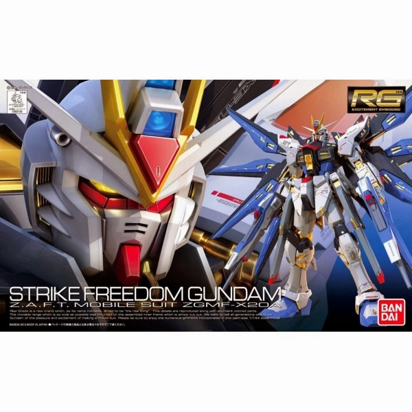 Custom Paint [Backorder] Bandai Hobby RG 1/144 #14  ZGMF-X20A Strike Freedom Gundam 'Gundam SEED Destiny' (5061617)