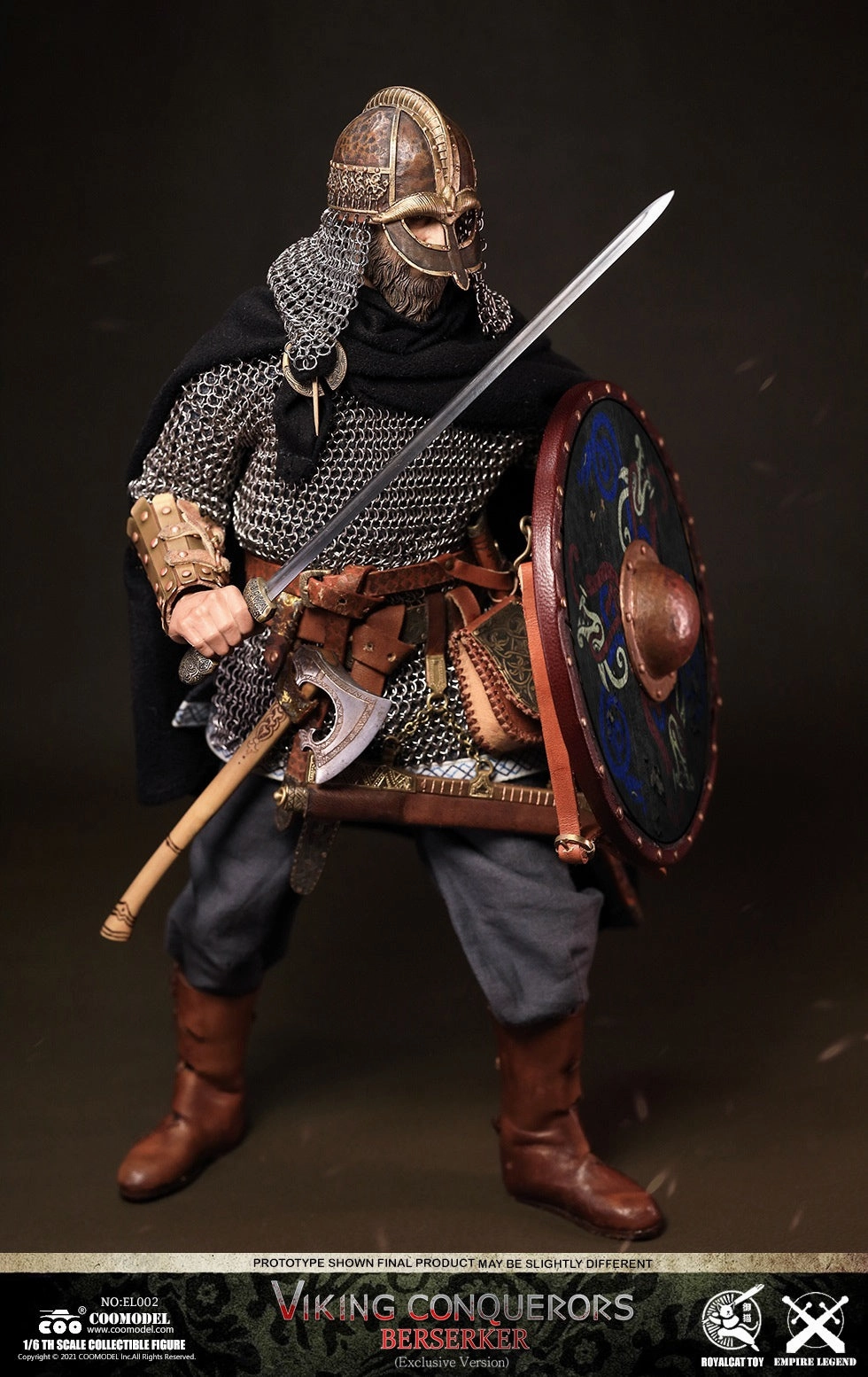 Immersive experience COOMODEL [CM-EL002] VIKING CONQUERORS ?C BERSERKER EXCLUSIVE VERSION 1/6
