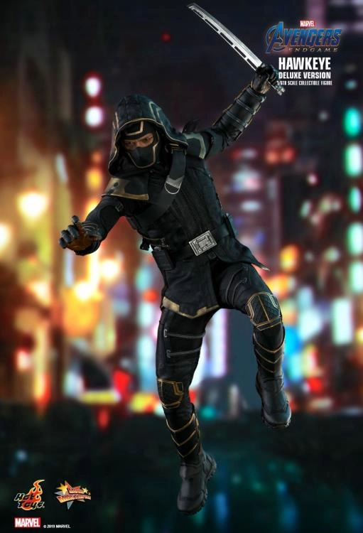 Storage Solution Military Vehicle Hot Toys Movie Masterpiece Avengers: End Game -Hawkeye (Deluxe Version) 1/6 Scale