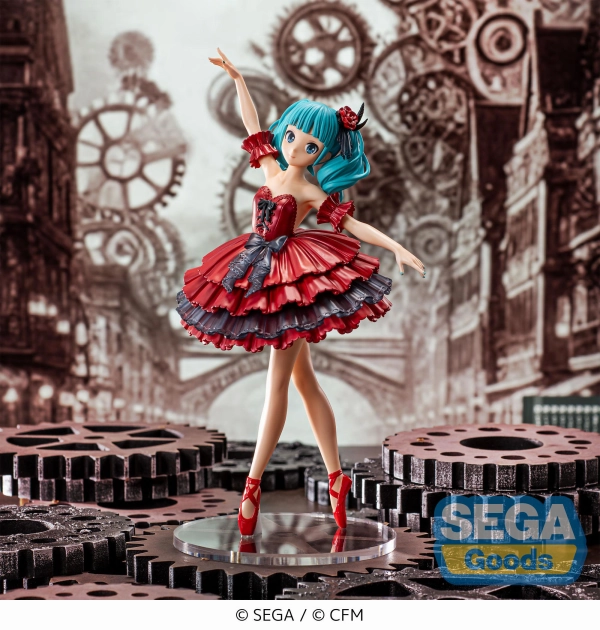SEGA Luminasta Hatsune Miku Project DIVA MEGA39's Hatsune Miku Etoile Military Figure Art Creation