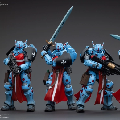 Infinity Corvus Belli PanOceania Knights Hospitallers (Set of 4) Premium Display High Quality