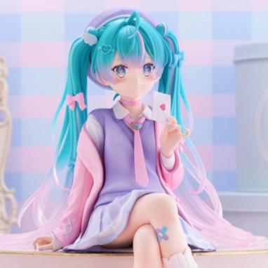 Movie Article TENITOL BIG Hatsune Miku Noodle Stopper Figure Love Blazer