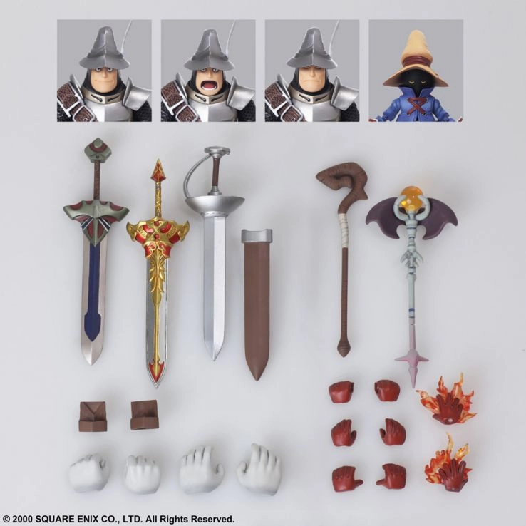 Square-Enix Bring Arts FINAL FANTASY IX VIVI ORNITIER & ADELBERT STEINER Fairytale Character Dining Table