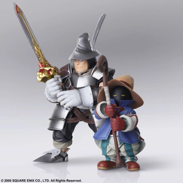 Square-Enix Bring Arts FINAL FANTASY IX VIVI ORNITIER & ADELBERT STEINER Battery operated Domestic Pet