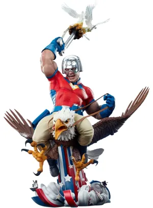 Artisanal Product Traditional Craft Sideshow Collectibles Peacemaker Eat Peace... Statue