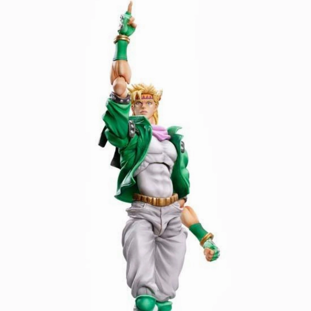 Medicos Jojo's Bizarre Adventure Super Action Statue Caesar Anthonio Zeppeli Character Model Kitchen Decor