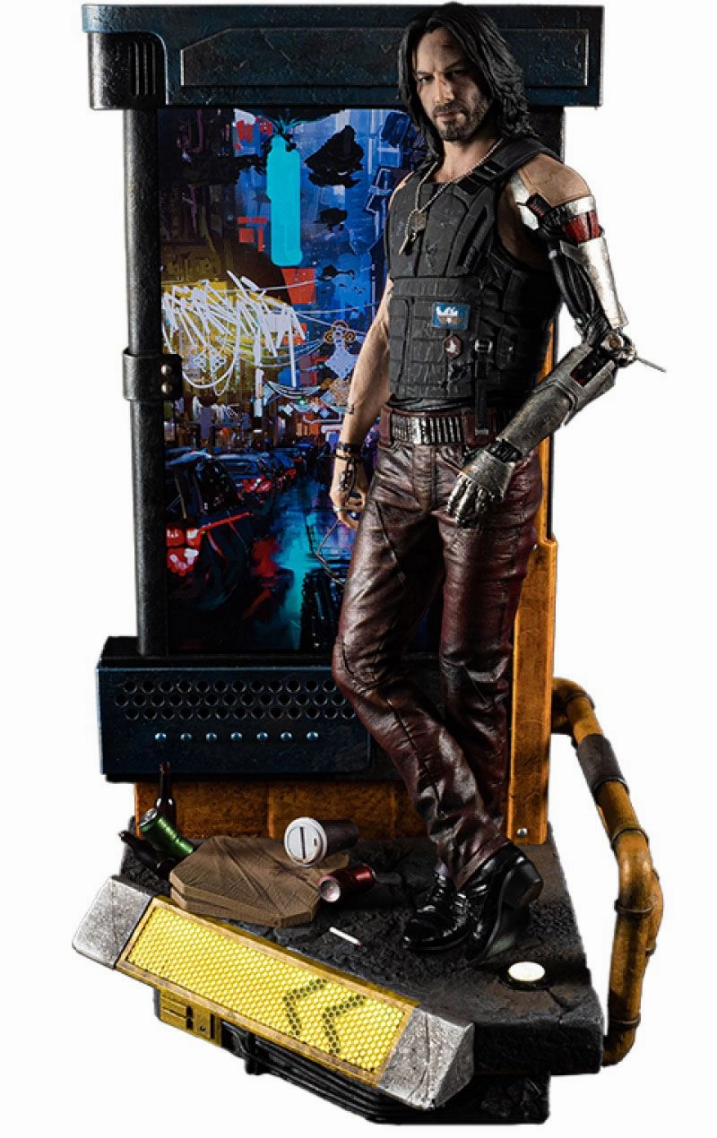 PUREARTS Johnny Silverhand - Cyberpunk 2077 - 1/4 Scale Collectible Statue Limited Object