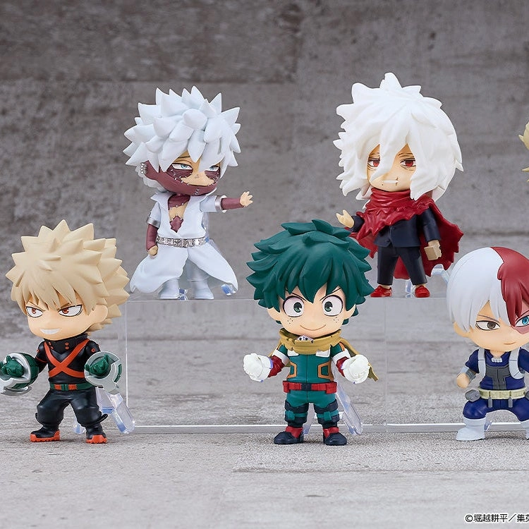 Nendoroid Surprise My Hero Academia Heroes vs Villains Edition (Set of 6) Superhero Product Extinct Creature