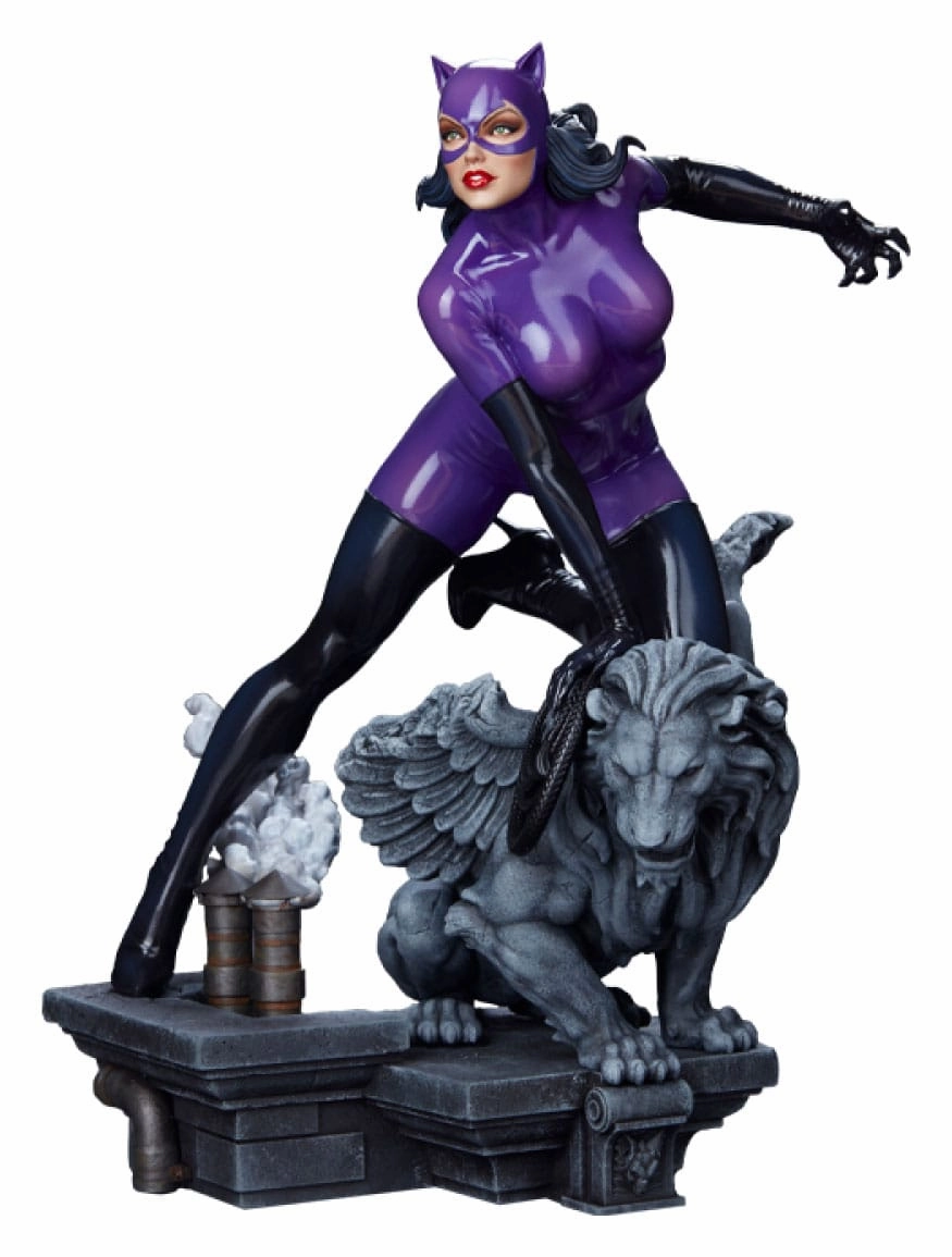 Collectible Collectible World Heritage Tweeterhead DC Comics Catwoman (Purple Edition) 1/4 Maquette