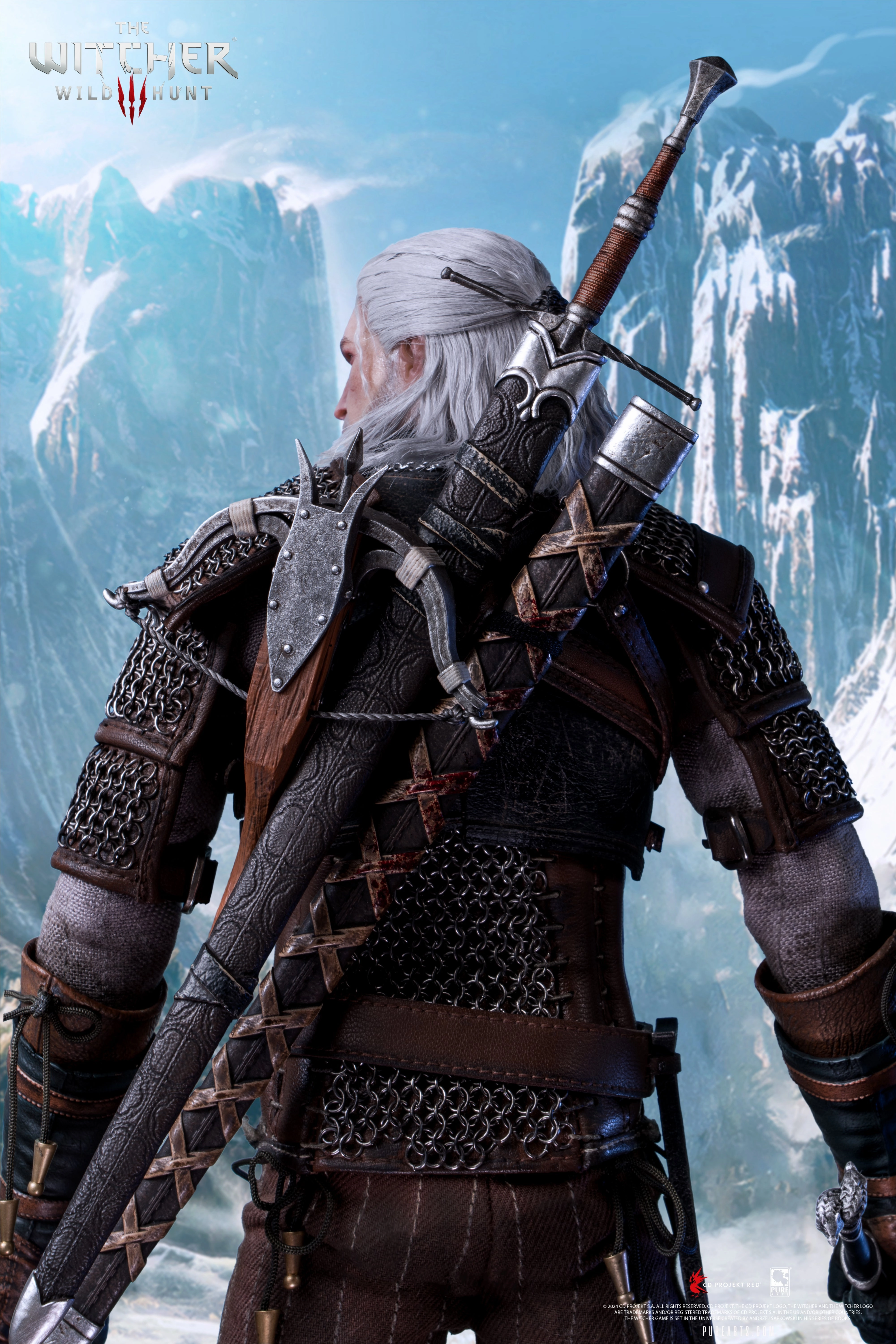 The Witcher 3: Wild Hunt Geralt of Rivia 1/6 Scale Premium Articulated Figure Photo Opportunity