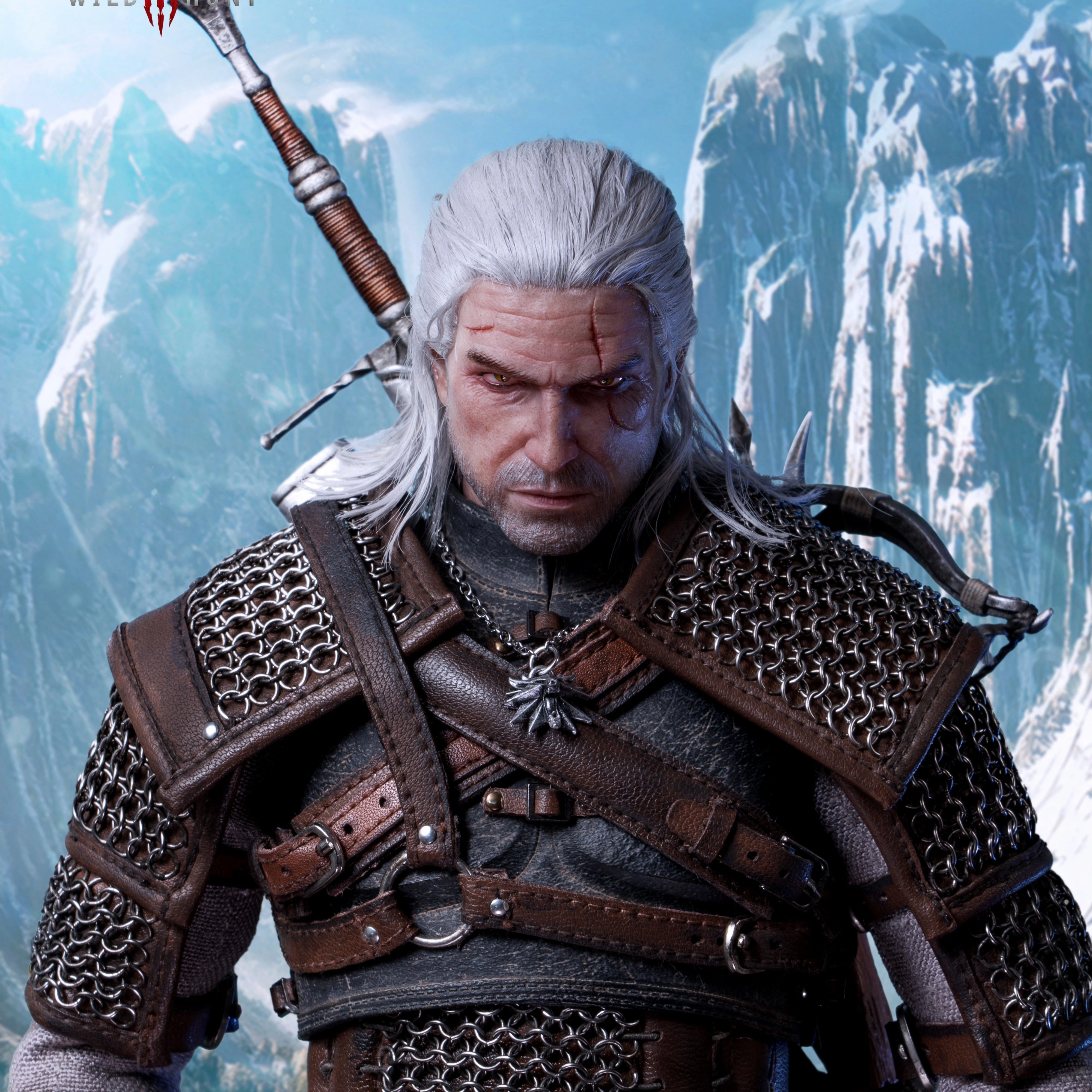 Museum Quality Premium Object The Witcher 3: Wild Hunt Geralt of Rivia 1/6 Scale Premium Articulated Figure
