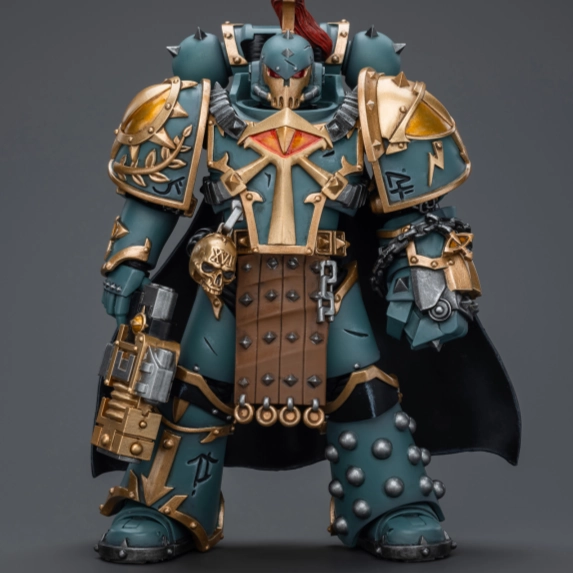 [Backorder] WARHAMMER Sons Of Horus Legion Praetor With Power Fist Hobbyist Community Recognition Gift