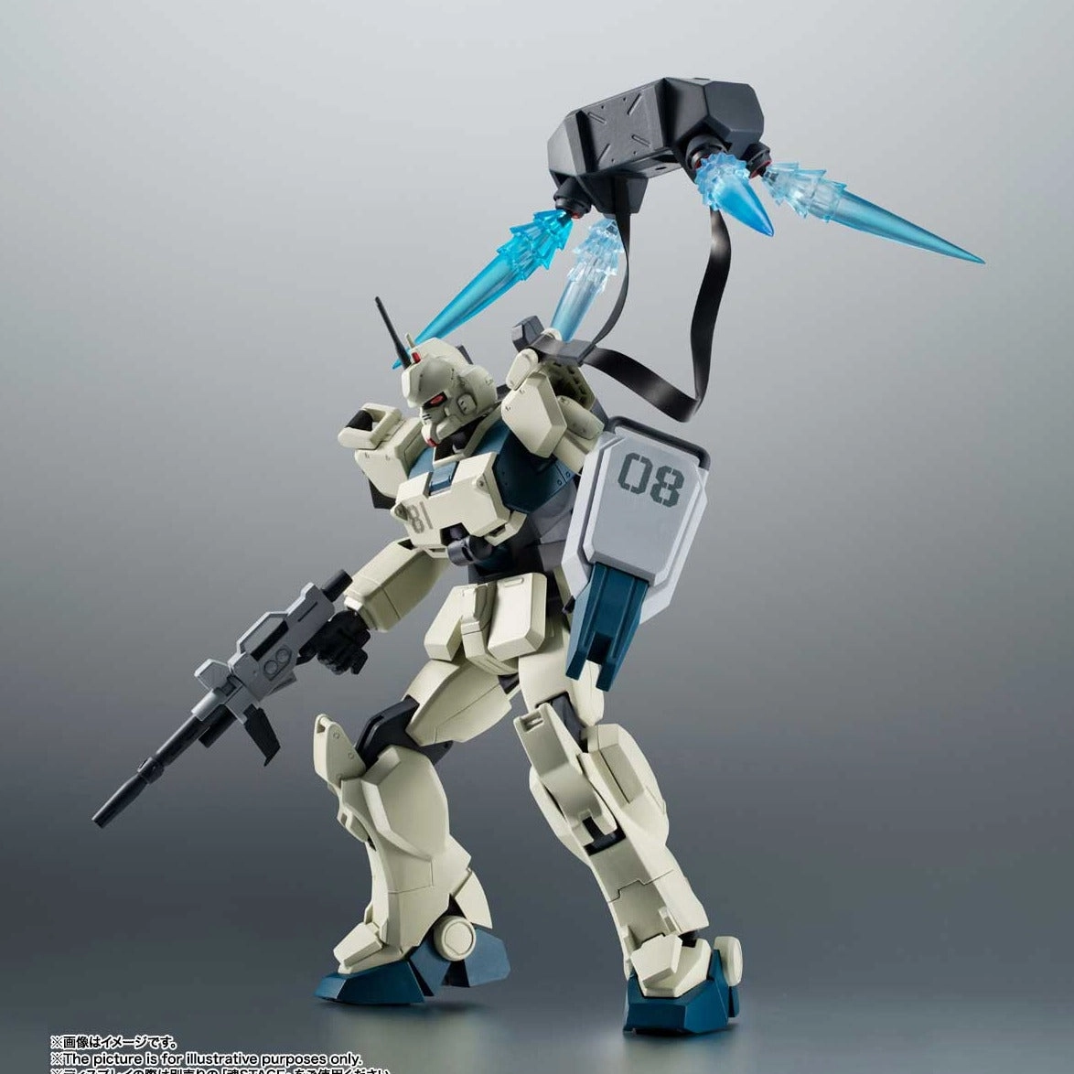 RX-79(G)E-8 Gundam Ez-8 ver. A.N.I.M.E. "Mobile Suit Gundam: The 08th MS Team" The Robot Spirits Pop Culture Premium Statue