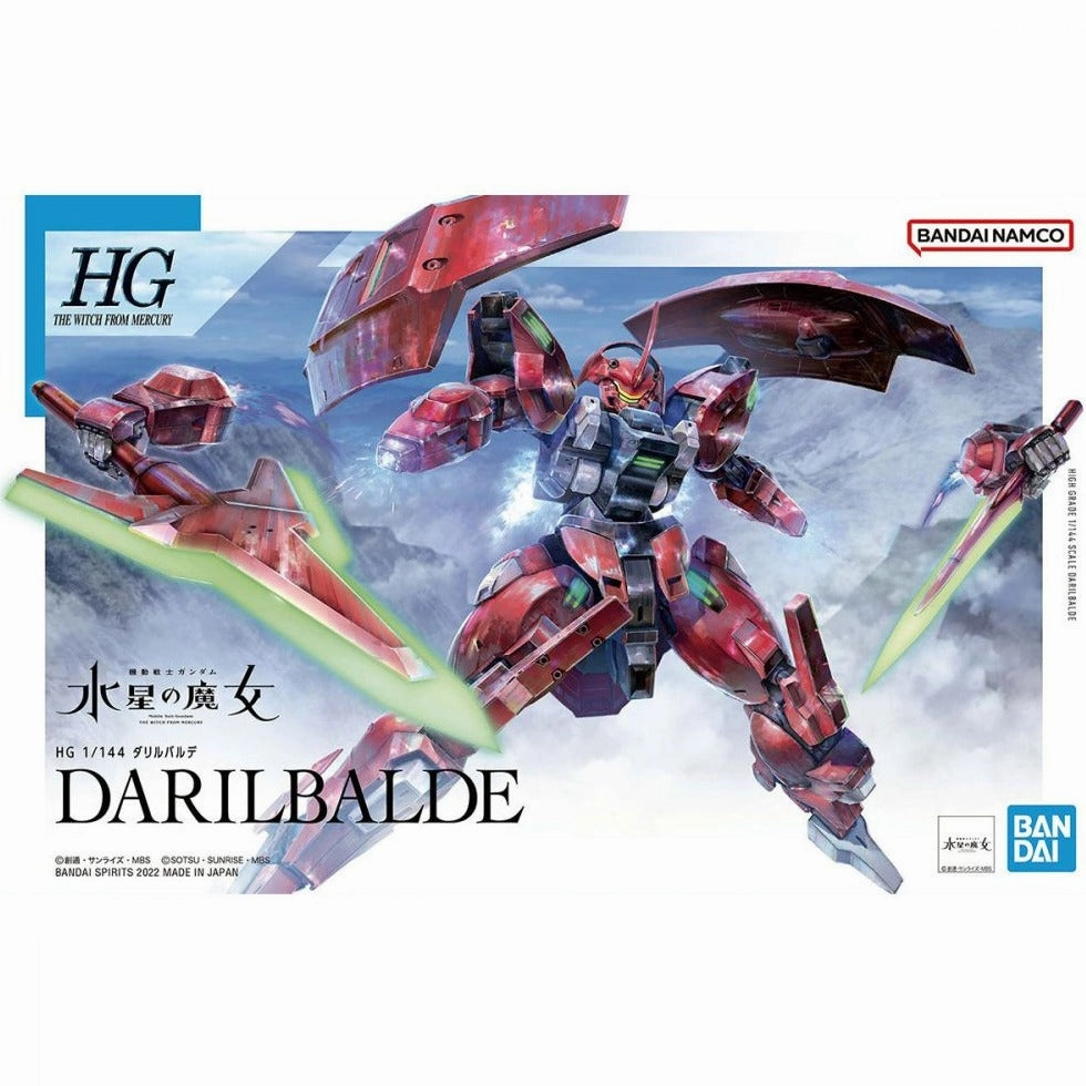 Complete Collection stress relief Bandai Hobby HG 1/144 #08 DARILBALDE 'The Witch from Mercury' (5063355)