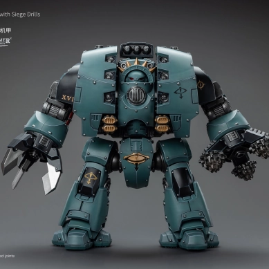 Professional Grade WARHAMMER Sons of Horus Leviathan Dreadnought with Siege Drills