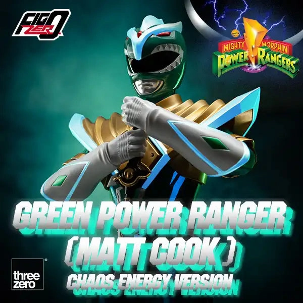 Mighty Morphin Power Rangers FigZero 1/6 Green Ranger (Matt Cook) Chaos Energy Version Conservation Grade
