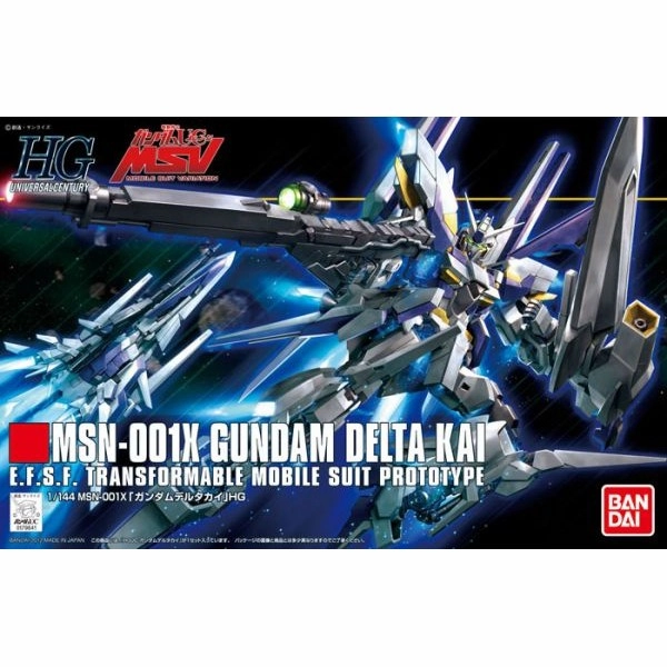 Bandai Hobby HGUC 1/144 #148 Gundam Delta Kai (5060678) National Symbol