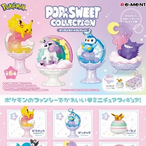 Study room Cute Figure Re-Ment Pokemon POP'n SWEET COLLECTION (Each)