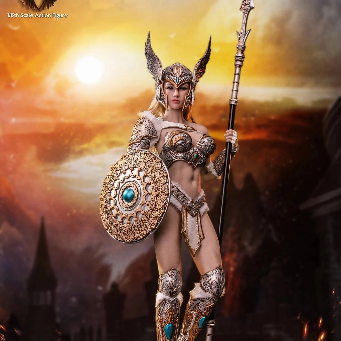 Recognition Gift Reptile Figure TBLeague Tariah Silver Valkyrie 1/6 Scale Action Figure