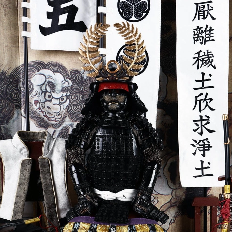 COOMODEL [CM-SE086] SHOGUN TOKUGAWA IEYASU (EXCLUSIVE VERSION) 1/6 Cartoonish Design Chibi Showcase