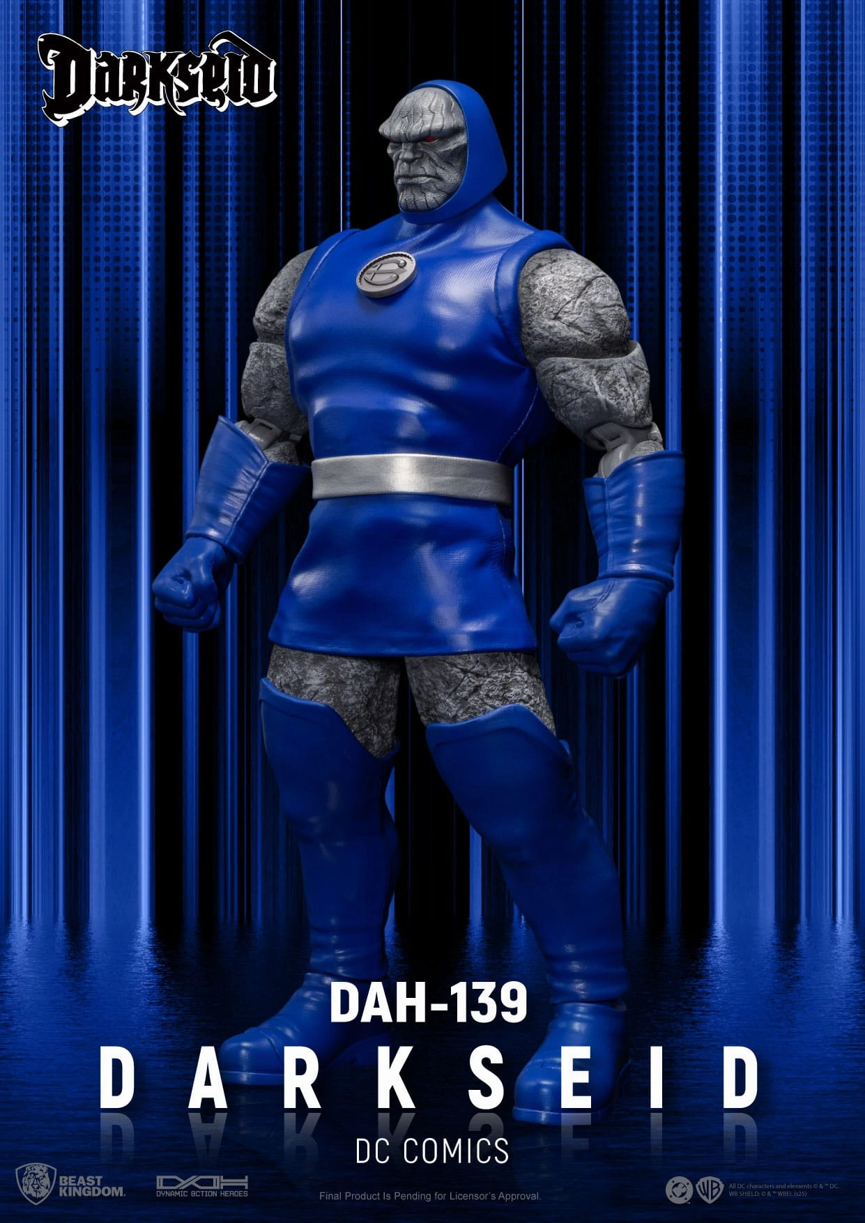 Beast Kingdom DC Comics Dynamic 8ction Heroes Darkseid 1/9 Action Figure PVC Collectible Designer Display