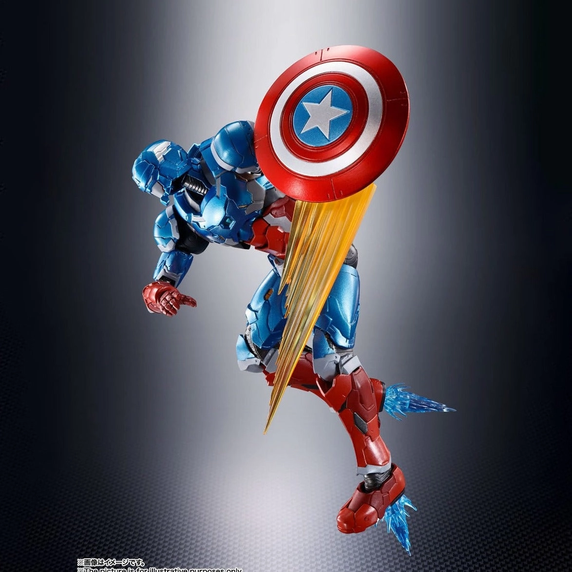 Factory Direct Father's Day Captain America (Tech-On Avengers) "Tech-On Avengers" S.H.Figuarts