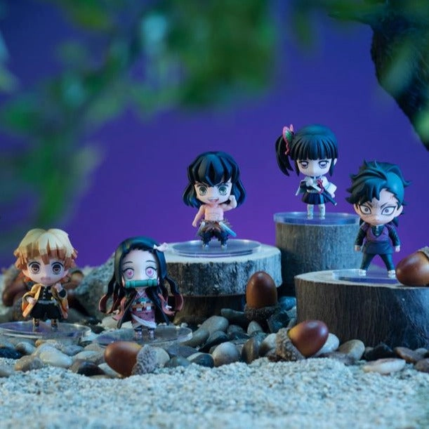 Art Unit Glass Art Demon Slayer MEGAHOUSE Tanjiro & Friends Mascot Set