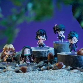 Art Unit Glass Art Demon Slayer MEGAHOUSE Tanjiro & Friends Mascot Set