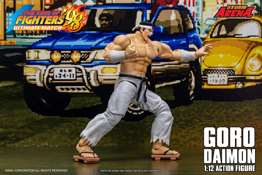 Modern Icon Storm Arena: The King of Fighters 98 UM - Goro Daimon 1/12 Scale Action Figure