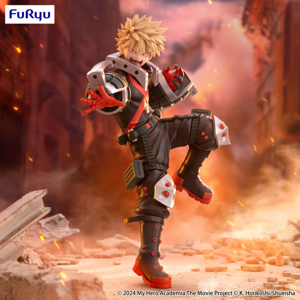 Ocean Animal Action Piece My Hero Academia: You're Next? Trio-Try-iT Figure Katsuki Bakugo