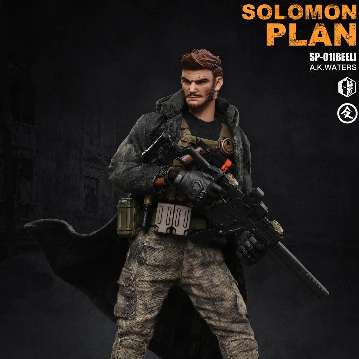 DAMTOYS [DAM-SIP001B] SOLOMON IN PLAN BEEL Standard Edition 1/12 Collectible Hobby Global Shipping